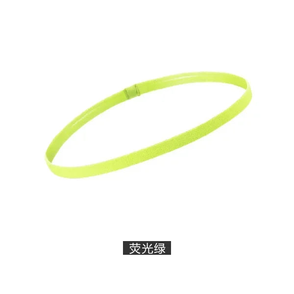 4-Pack Non-Slip Elastic Sports Headbands for Men & Women