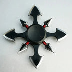Ninja Shuriken Zinc Alloy Tri Fidget Spinner Stress Relief Toy