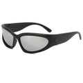 Y2K Wrap Around Sunglasses UV400 Punk Sport Fashion Eyewear for Men & Women