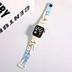 Bandai Dragon Ball Z Fashion Cartoon Action Printing Anime LED Type Watches Kids Watch Birthday Gifts Toys