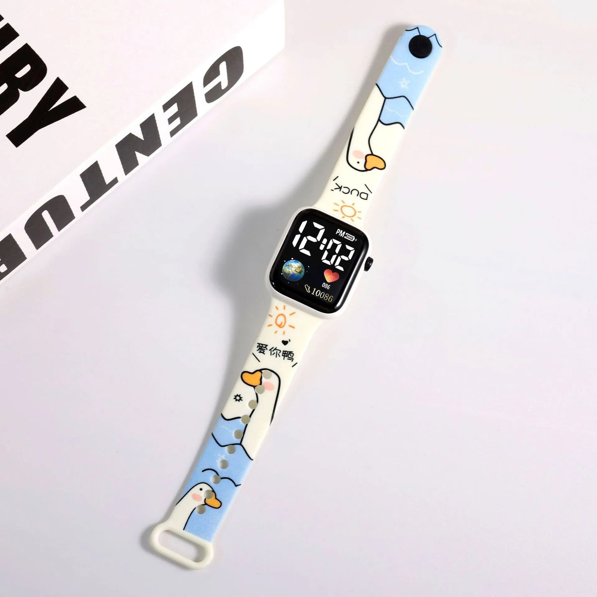 Bandai Dragon Ball Z Fashion Cartoon Action Printing Anime LED Type Watches Kids Watch Birthday Gifts Toys