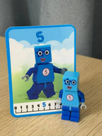 Number Blocks Assembly Educational Math Learning Toy Set