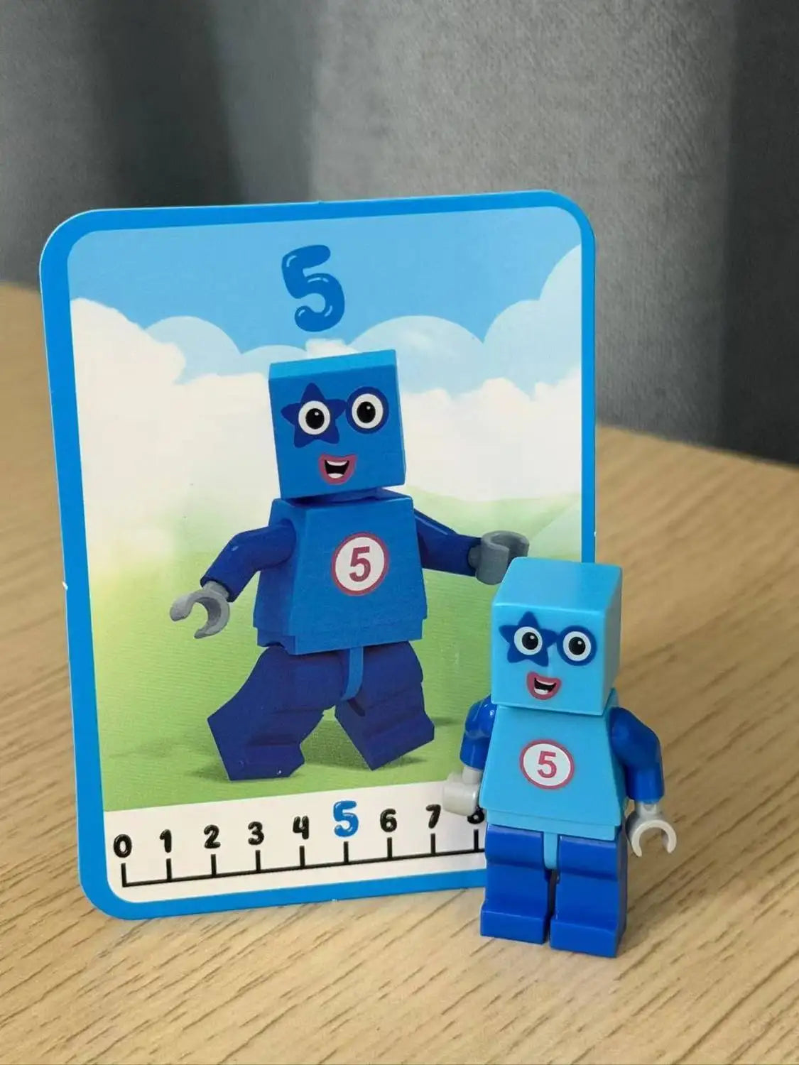 Number Blocks Assembly Educational Math Learning Toy Set