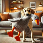 Soft Colorful Duck Plush Pet Toy for Dogs and Cats Comfort
