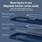 Luxury For Magsafe Wireless Charge Case For iPhone 18 17 15 12 14 13 16 12 Pro Max Liquid Silicone Shockproof Protective Cover