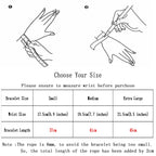 New In Men Bohemia Rope Bracelet Attract Magentic Braclet Adventure Survival Braslet Pulseras Hilo Hombre Beach Surf Brazalete