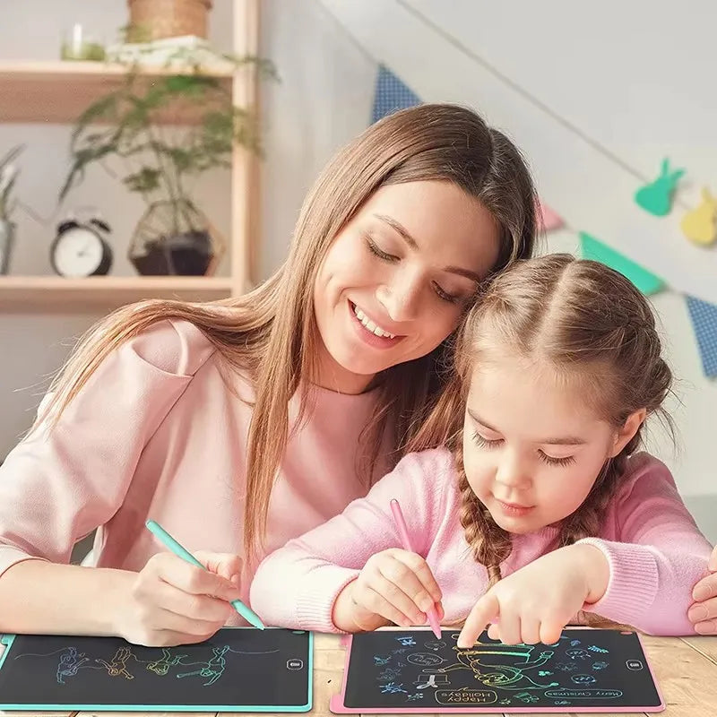 LCD Writing Tablet for Kids – 12 Inch Reusable Drawing Board