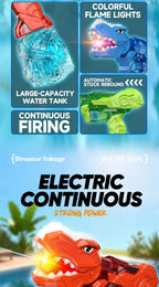 Electric Dinosaur Water Blaster with LED Lights