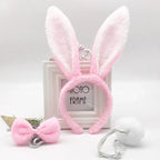 3pcs /set New June 1 Children's Day Holiday Party Activity Performance Animal Plush Rabbit Ears Hair Hoop Accessories Headdress