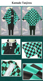 Demon Slayer Kids Cosplay Costume – Tanjiro, Nezuko & Shinobu Outfit