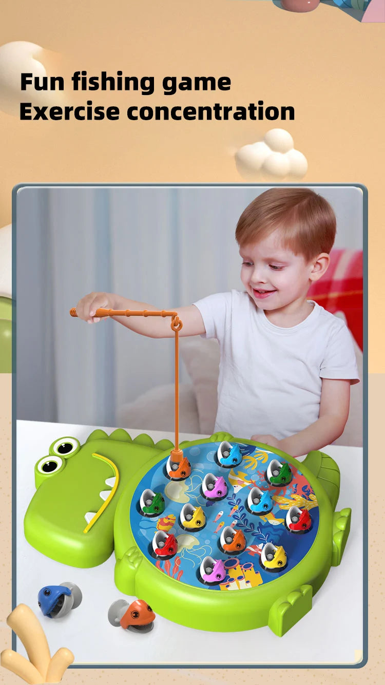 Magnetic Fishing Toy for Kids – Educational Learning Game Play Set