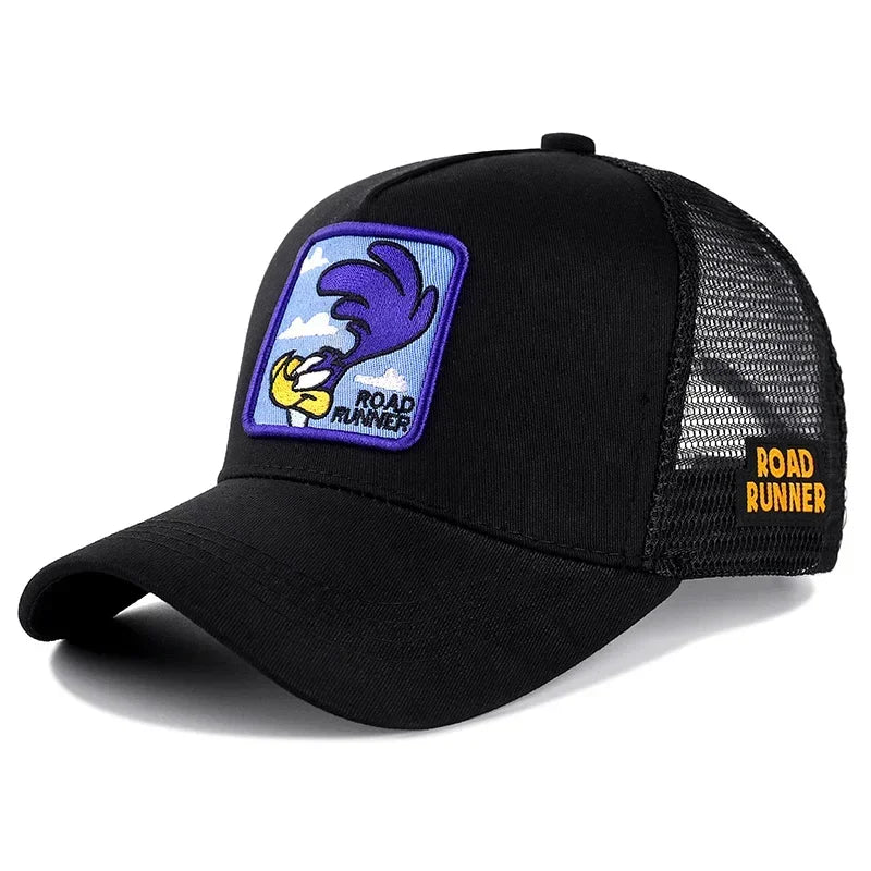 Anime Cartoon Snapback Cotton Baseball Cap for Everyday Style