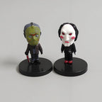 HOT 10pcs Anime Horror Film Series Action Figure Model Halloween Doll Gift
