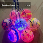 New Durable High Quality Colorful Flash Jumping Ball Multistyles Interactive Glowing Bouncy Ball Gift Children Luminous Toys