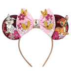 Sequin Mouse Ears Bow Headband for Women & Girls