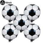 Soccer Theme Disposable Tableware Set Paper Plates Cups Napkins Tablecloth Boys Sports Football Birthday Party Decor Supplies