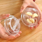 Manual Multifunctional Garlic Crusher – Rolling Garlic Press & Chopper