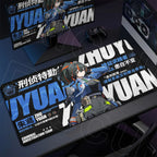 Hot Game Zenless Zone Zero New Mousepad 900x400mm Laptop Non-slip Keyboard Desk Pad XXL Anime Girl Hoshimi Miyabi Rubber Playmat