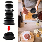 Non-Stick Hamburger Press Mold – Meat Patty Maker & Stuffed Pie Kitchen Tool
