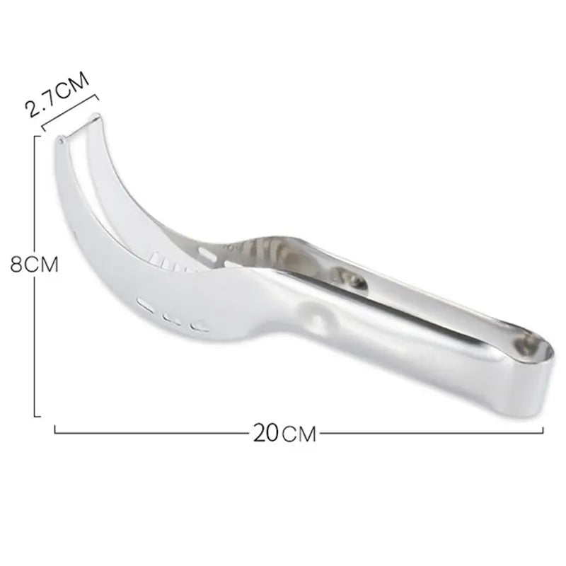 Stainless Steel Watermelon Slicer Knife with Fruit Corer and Server