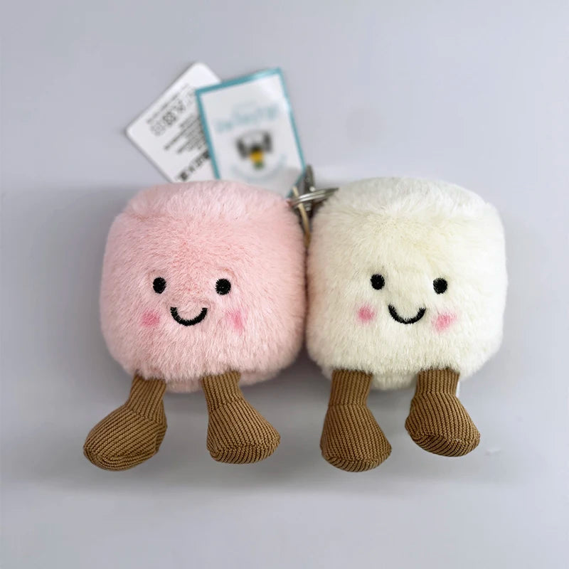 Cute Animal Plush Keychain Soft Bag Charm Collection