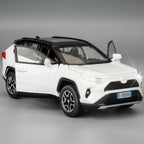 RAV4 Diecast Toy Car with Light & Sound – Alloy Model Vehicle Toy