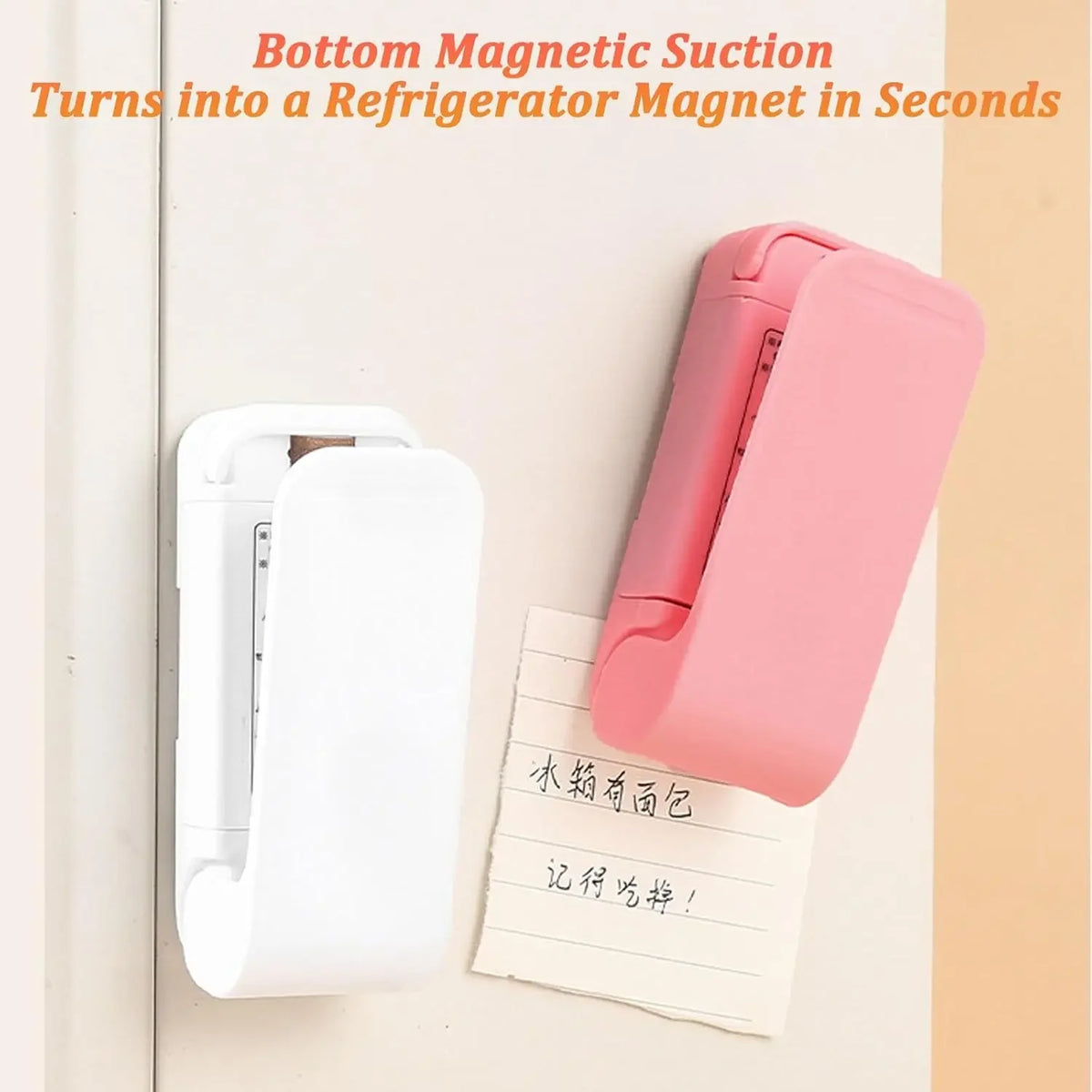 Portable Handheld Bag Sealer – Mini Heat Sealer for Plastic Snack Bags