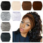 Twisted Extra Wide Turban Workout Headband for Women