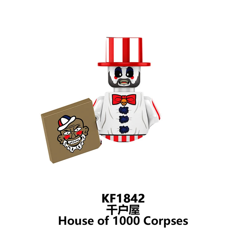 Halloween New Bricks Building Blocks Terrifier Death Megan Mini Figures Minifigures Toys Bricks Gifts For Children Adults