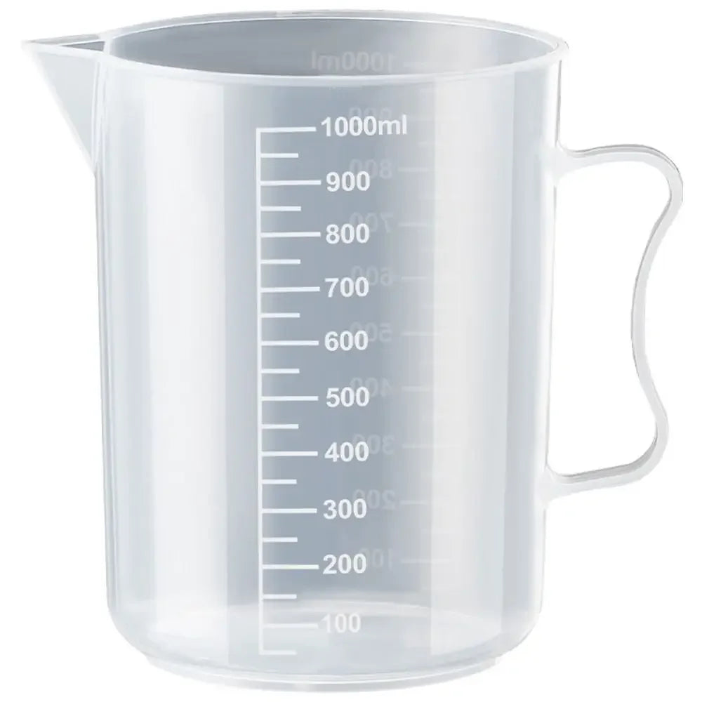 Food Grade Plastic Measuring Cup with Scale – Graduated Kitchen Measuring Jug
