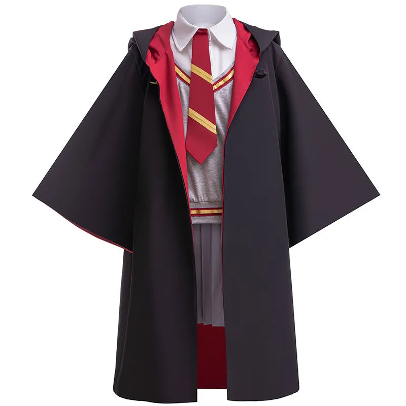 Aademy Style Girls Clothing Sets New Fashion Top + Skirts + Cloak Three Piece Set Girls Suits Birthday Gifts Children's Clothing