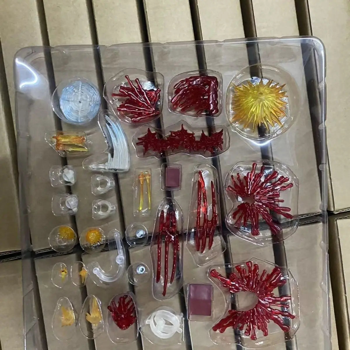 In Stock Blood Effect Parts Series Yamaguchi Smoke Effect For Action Figure White Anime Collection Model Toy Replica