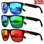 Vintage Square Polarized UV400 Sunglasses for Men & Women