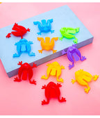 20PCS Colorful Jumping Frog Bouncing Toy Set for Kids