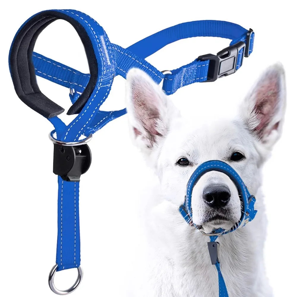 2026 New Nylon Portable Dog Muzzle Rope, Dog Cage Head Anti-Bite Pet Large Dog Mask, Pet Factory Wholesale