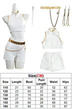 Kid Girls  Cosplay Kids Black Gloden Costume Chid Disguise Performance Roleplay Uniform Halloween