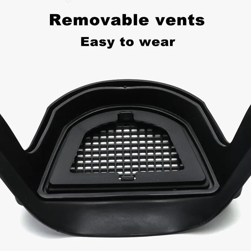 Transparent Kitchen Face Shield Anti-Fog Protective Visor for Cooking