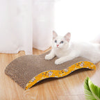 Corrugated Cardboard Cat Scratch Board for Healthy Claws and Play