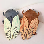 45CM Cartoon Cicada Beetle Plush Backpack Soft Stuffed Toy