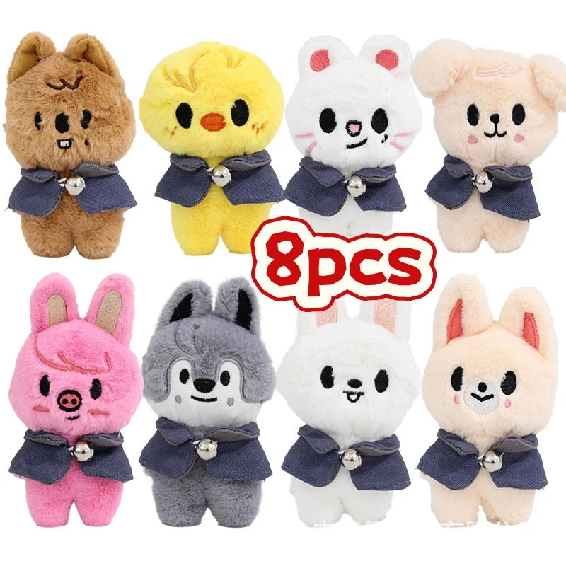 SKZOO Plush Keychain 12cm Kpop Cartoon Bag Charm