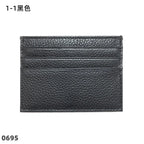 Custom Company Logo Cowhide Card Holder Woman Man Fashion Slim Mini Card Bag Genuine Leather Engrave Name Luxury Casual Purse