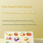 Montessori Geometry Shape Matching Puzzle Board