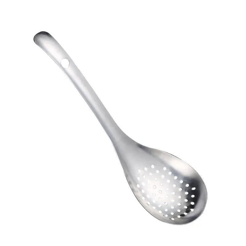 304 Stainless Steel Strainer Spoon for Cooking, Frying and Serving