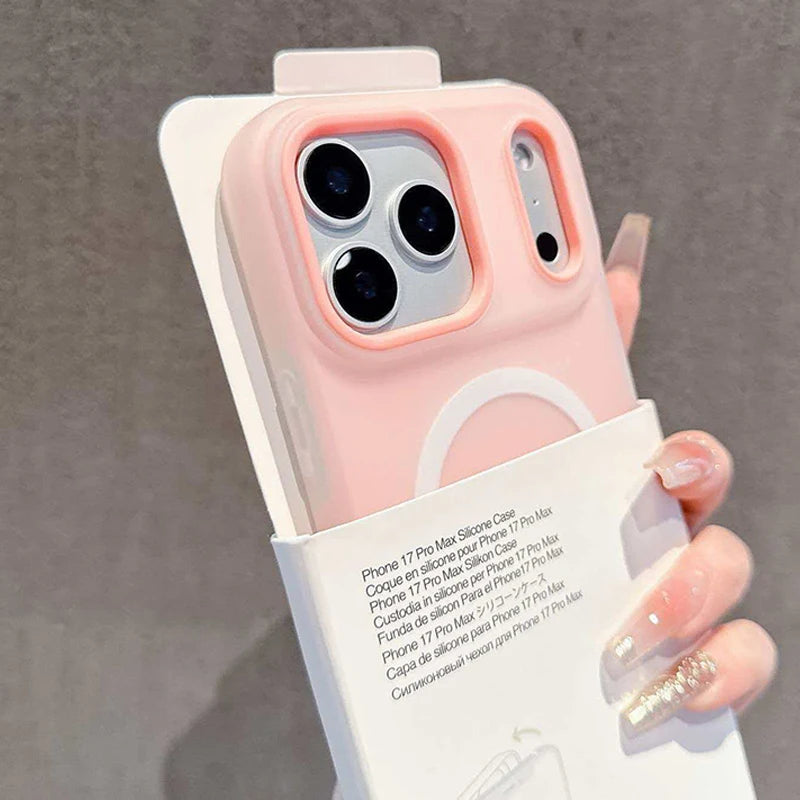Luxury Candy Color 2 IN 1 Magnetic Case For iPhone 18 17 Air 16 15 14 13 12 11 Pro Max Plus For Magsafe Wireless Charge Cover
