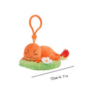Cute Pokémon Plush Keychain Cartoon Bag Charm Set