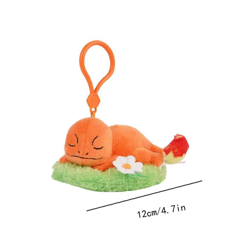 Cute Pokémon Plush Keychain Cartoon Bag Charm Set