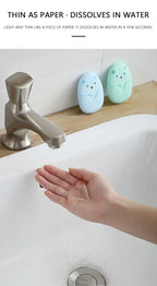 50/150Pcs Travel Soap Sheets Portable Soap Paper Bath Hand Outdoor Travel Cleaning Soap Sheet Fragrance Foam Suitable Camping