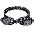 Boho Cross Knot Elastic Headband for Women