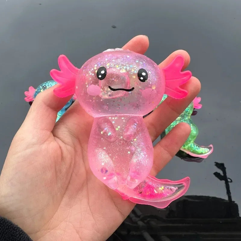 Colorful Salamander Squishy Fidget Stress Relief Toy for Kids