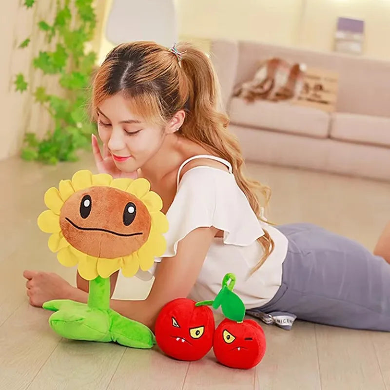 Plants vs Zombies Plush Toys – Cartoon Character Stuffed Dolls Collection